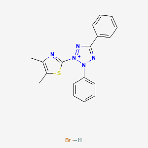 molecular formula C18H17BrN5S+ B1676488 Thiazolyl blue CAS No. 298-93-1