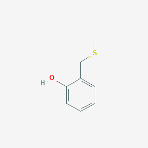 molecular formula C8H10OS B1676489 3-Methyl-4-(methylthio)phenol CAS No. 3120-74-9
