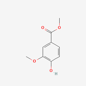 molecular formula C9H10O4 B1676491 Methyl vanillate CAS No. 3943-74-6