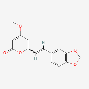molecular formula C15H14O5 B1676493 Methysticin CAS No. 495-85-2