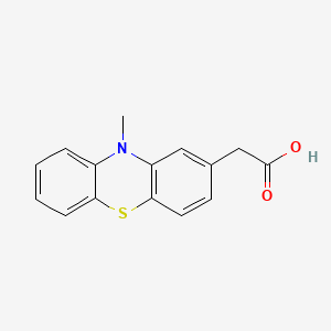molecular formula C15H13NO2S B1676494 Metiazinic Acid CAS No. 13993-65-2