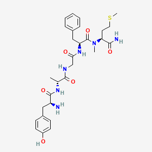 molecular formula C29H40N6O6S B1676504 Metkephamid CAS No. 66960-34-7