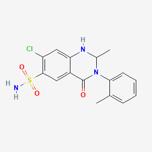 molecular formula C16H16ClN3O3S B1676511 Metolazone CAS No. 17560-51-9