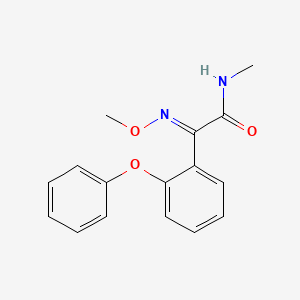 B1676514 Metominostrobin CAS No. 133408-50-1