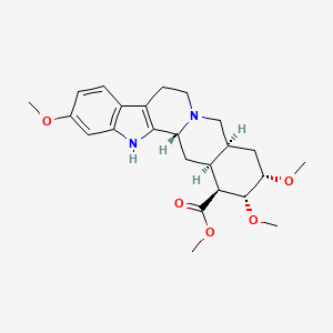 molecular formula C24H32N2O5 B1676521 Metoserpate CAS No. 1178-28-5