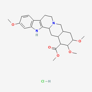 molecular formula C24H33ClN2O5 B1676522 Metoserpate hydrochloride CAS No. 1178-29-6