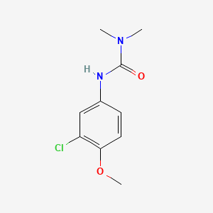 molecular formula C10H13ClN2O2 B1676524 Metoxuron CAS No. 19937-59-8