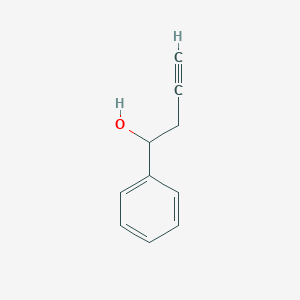 molecular formula C10H10O B167653 1-Phenylbut-3-yn-1-ol CAS No. 1743-36-8