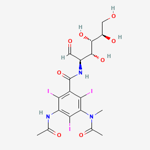 molecular formula C18H22I3N3O8 B1676532 Metrizamide CAS No. 31112-62-6