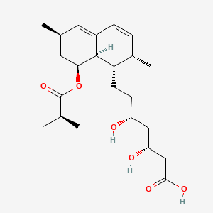 molecular formula C24H38O6 B1676543 Lovastatin Acid CAS No. 75225-51-3
