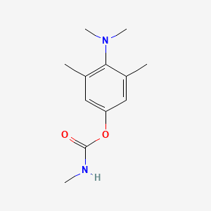molecular formula C12H18N2O2 B1676544 Mexacarbate CAS No. 315-18-4