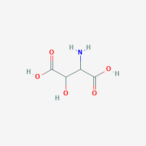 molecular formula C4H7NO5 B167655 3-Hydroxyaspartic acid CAS No. 1860-87-3