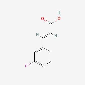 B1676561 3-Fluorocinnamic acid CAS No. 458-46-8