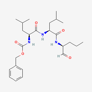 molecular formula C25H39N3O5 B1676565 MG-115 CAS No. 133407-86-0