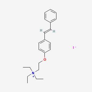 molecular formula C22H30INO B1676568 Stilonium iodide CAS No. 77257-42-2