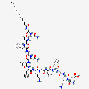 molecular formula C93H146N20O20 B1676569 Mgaipaa CAS No. 132499-65-1