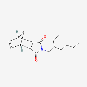 molecular formula C17H25NO2 B1676571 N-(2-Ethylhexyl)-5-norbornene-2,3-dicarboximide CAS No. 113-48-4