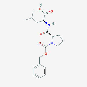 molecular formula C19H26N2O5 B167659 Z-Pro-leu-OH CAS No. 1634-90-8