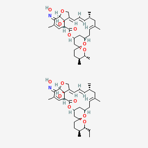 molecular formula N/A (mixture) B1676592 Interceptor 风味片 CAS No. 129496-10-2