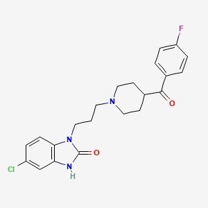 molecular formula C22H23ClFN3O2 B1676593 Milenperone CAS No. 59831-64-0