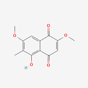 molecular formula C13H12O5 B1676597 Misakimycin CAS No. 91776-49-7