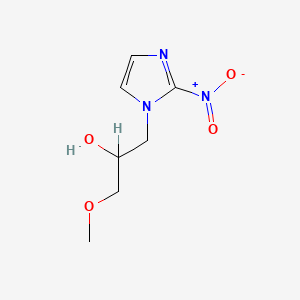 molecular formula C7H11N3O4 B1676599 Misonidazole CAS No. 13551-87-6
