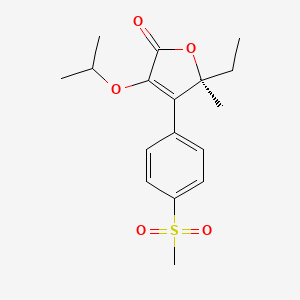 molecular formula C17H22O5S B1676611 COX-2-IN-36 CAS No. 189954-93-6