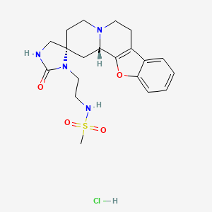 molecular formula C20H27ClN4O4S B1676622 Vatinoxan hydrochloride CAS No. 130466-38-5