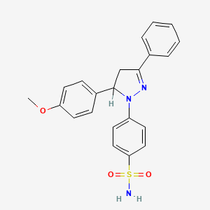 molecular formula C22H21N3O3S B1676636 ML141 