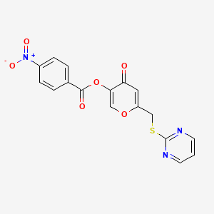 molecular formula C17H11N3O6S B1676642 ML221 