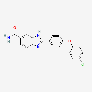 molecular formula C20H14ClN3O2 B1676645 BML-277 CAS No. 516480-79-8