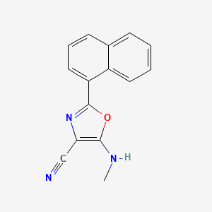 molecular formula C15H11N3O B1676651 ML351 CAS No. 847163-28-4