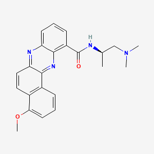 molecular formula C23H24N4O2 B1676668 Unii-Q2L4XU3YX6 CAS No. 346689-77-8