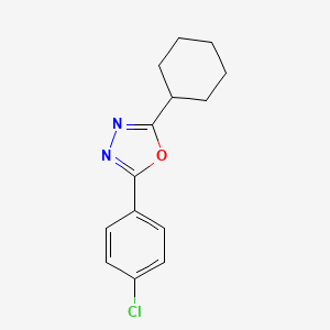molecular formula C14H15ClN2O B1676673 MLS000545091 