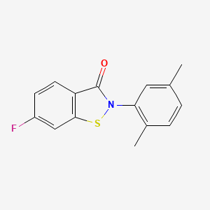 molecular formula C15H12FNOS B1676674 MLS0315771 