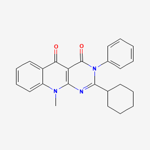molecular formula C24H23N3O2 B1676675 MLS1082 CAS No. 883958-36-9