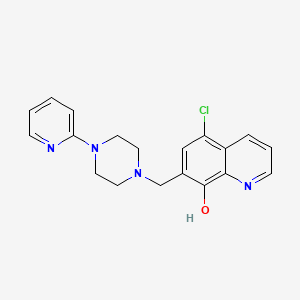 molecular formula C19H19ClN4O B1676676 MLS1547 