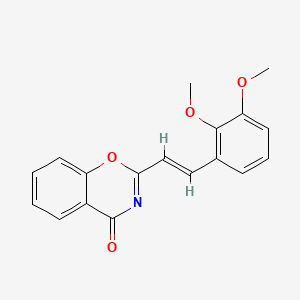 molecular formula C18H15NO4 B1676678 MMV666693 