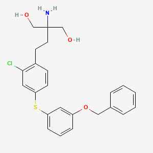 molecular formula C24H26ClNO3S B1676679 Mocravimod CAS No. 509092-16-4