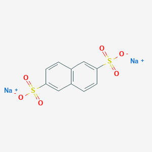 molecular formula C10H8NaO6S2 B167668 2,6-Naphthalenedisulfonic acid disodium salt CAS No. 1655-45-4