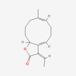 molecular formula C15H20O2 B1676686 Mollislactone CAS No. 88515-59-7