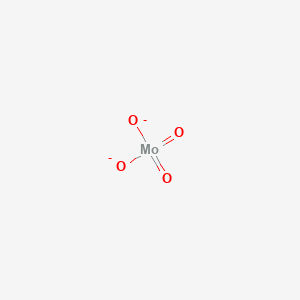 molecular formula MoO4(2−)<br>MoO4-2 B1676688 Molybdate CAS No. 14259-85-9