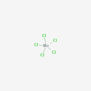 molecular formula MoCl5<br>Cl5Mo B1676695 五氯化钼 CAS No. 10241-05-1