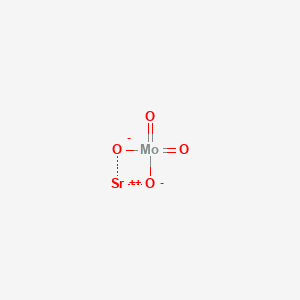 B1676700 Molybdenum strontium oxide (MoSrO4) CAS No. 13470-04-7