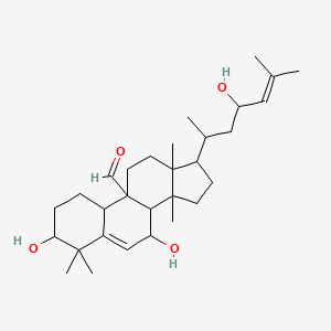 molecular formula C30H48O4 B1676707 Momordicin I CAS No. 91590-76-0