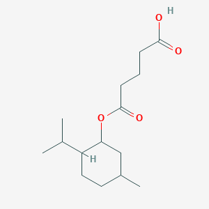 molecular formula C15H26O4 B1676725 l-Monomenthyl glutarate CAS No. 220621-22-7