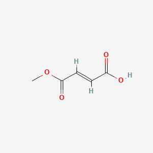 molecular formula C5H6O4 B1676726 单甲基富马酸酯 CAS No. 2756-87-8