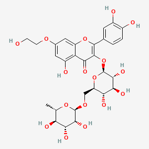 molecular formula C29H34O17 B1676731 Monoxerutin CAS No. 23869-24-1