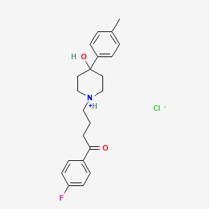 molecular formula C22H27ClFNO2 B1676735 Moperone Hydrochloride CAS No. 3871-82-7