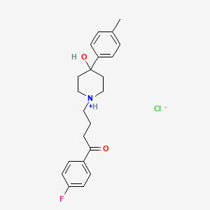 molecular formula C22H27ClFNO2 B1676735 Moperone hydrochloride CAS No. 3871-82-7